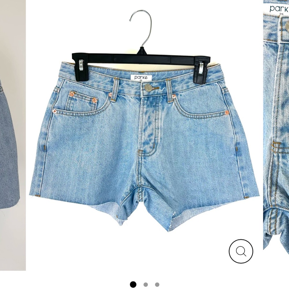 Parke Women's Light Blue Denim Shorts